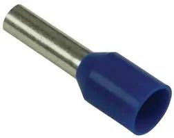 TERMINAL, WIRE FERRULE, 14AWG, BLU FSD80-8-D