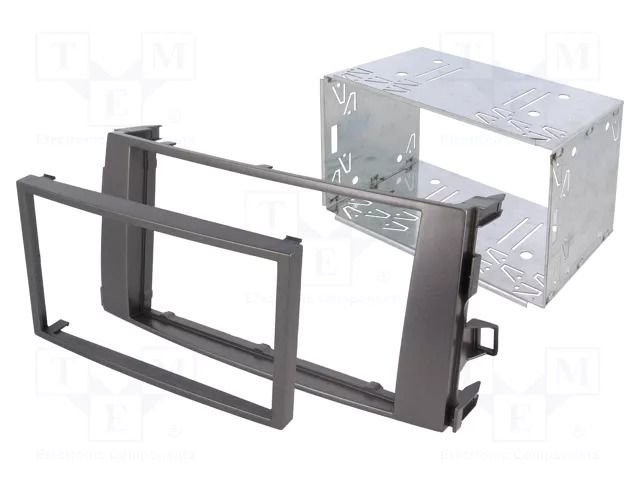 Radio frame; Toyota; 2 DIN; anthracite ACV RAM-40.206.2