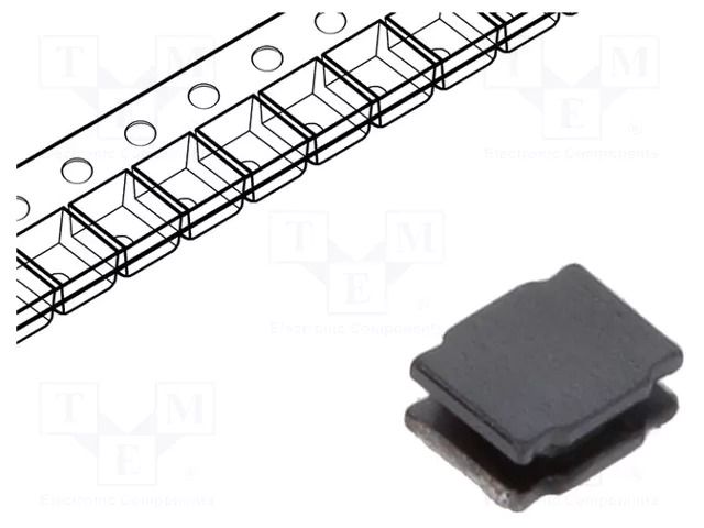 Inductor: wire; SMD; 1812; 6.8uH; 760mA; 0.098Ω; ±20%; LQH; 180mm MURATA LQH43PH6R8M26L