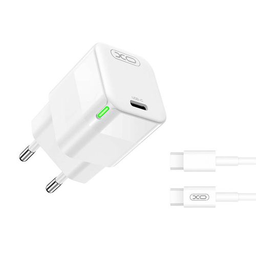 Wall charger XO CE06, 30W, USB-C, with cable UBS-C, XO CE06 C