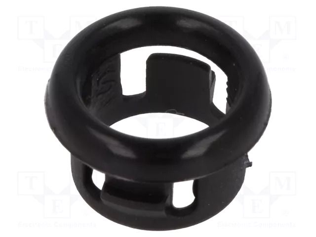 Grommet; Ømount.hole: 7.9mm; Øhole: 6.8mm; black KSS WIRING SB-8S