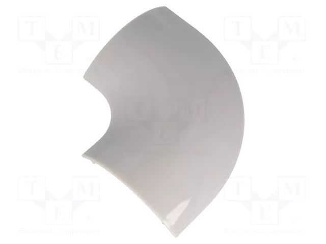 L-connector-cover; grey; ABS; UL94HB KSS WIRING RDL-60