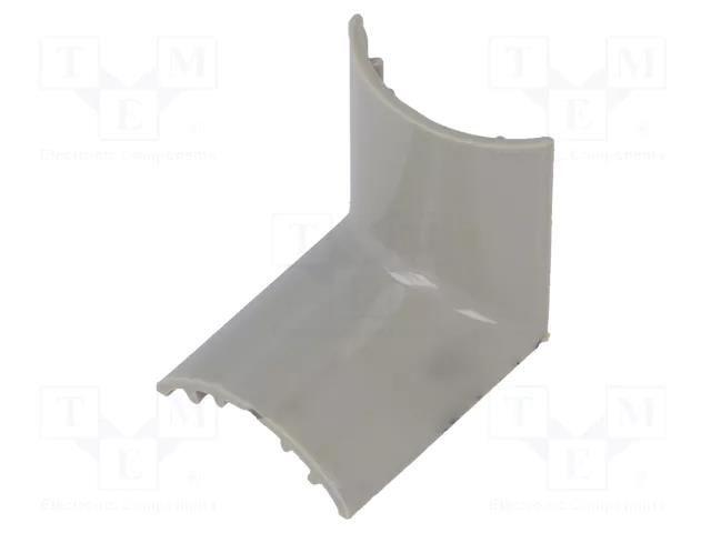 Inside corner; grey; ABS; UL94HB KSS WIRING RDI-20