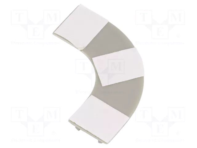 L-connector-base; grey; ABS; UL94HB KSS WIRING RBL-20
