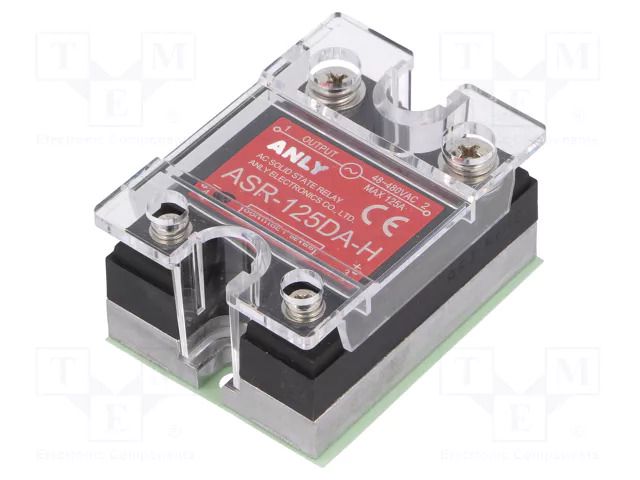 Relay: solid state; Ucntrl: 4÷32VDC; 125A; 48÷480VAC; ASR; 1-phase ANLY ELECTRONICS ASR-125DA-H