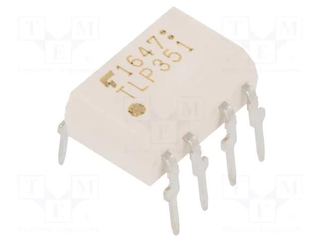 Optocoupler; THT; Ch: 1; OUT: IGBT driver; Uinsul: 3.75kV; Uce: 30V TOSHIBA TLP351F