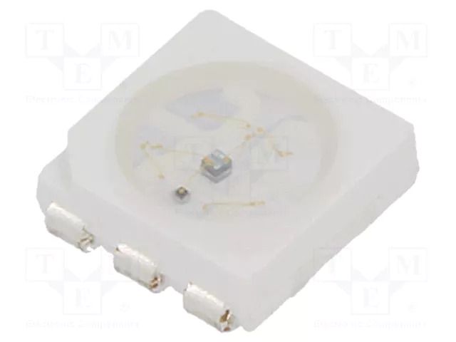 LED; yellow green; blinking; 100÷150mcd; 120°; 3÷5VDC; 20mA OPTOSUPPLY OSG8HSS4C1A