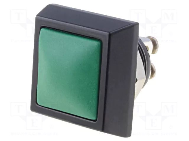 Switch: vandal resistant; Pos: 2; SPST-NO; 2A/36VDC; IP65; OFF-(ON) ONPOW V12S-10G-A