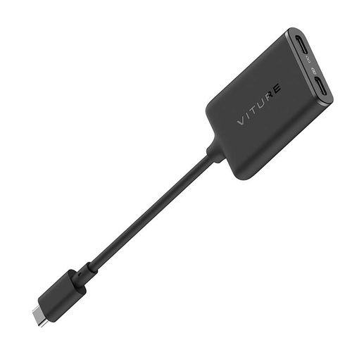 Charging Adapter Viture USB-C XR Pro for iPhone, Viture One-XRiP-Adp-Blk
