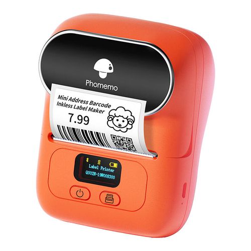 Phomemo M110 portable label printer (orange), Phomemo M110-OG