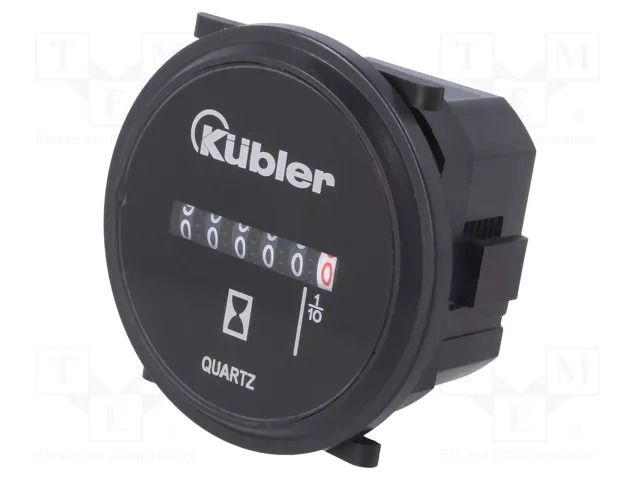 Counter: electromechanical; working time; mechanical indicator KÜBLER 0.135.200.302