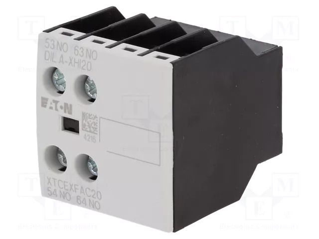 Auxiliary contacts; Leads: screw terminals; front EATON ELECTRIC DILA-XHI20