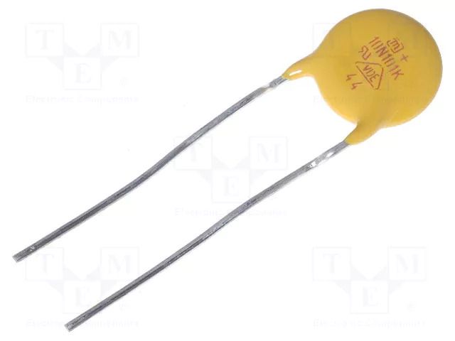 Varistor: metal-oxide; THT; 60VAC; 85VDC; 100V; ±10%; 2.5kA; Ø12.5mm SR PASSIVES VAR10-60