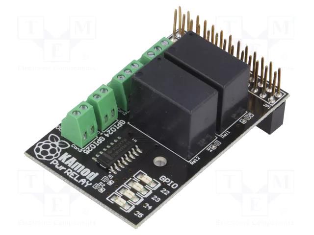 Extension module; Raspberry Pi,Raspberry Pi+,Raspberry Pi2 KAMAMI KAMODRPI-PWRRELAY