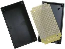 PCB, BOARD WITH ENCLOSURE, FR4 B20-8000