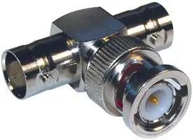 RF/COAXIAL, ADAPTER, TEE, BNC, JACK-PLUG-JACK 112459