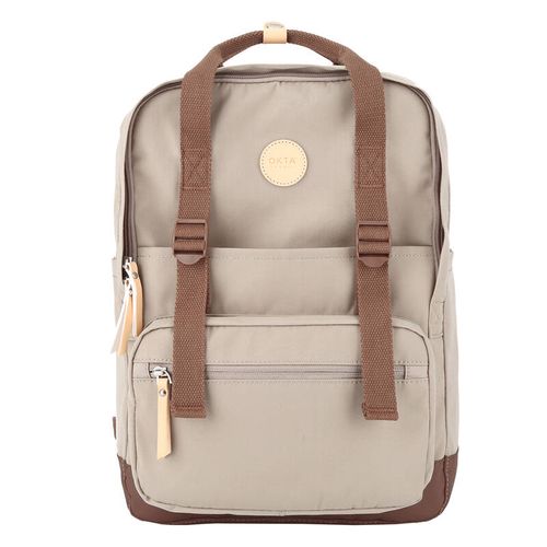 Himawari 1085B 15'' laptop backpack (beige-brown), Himawari 1085B-9