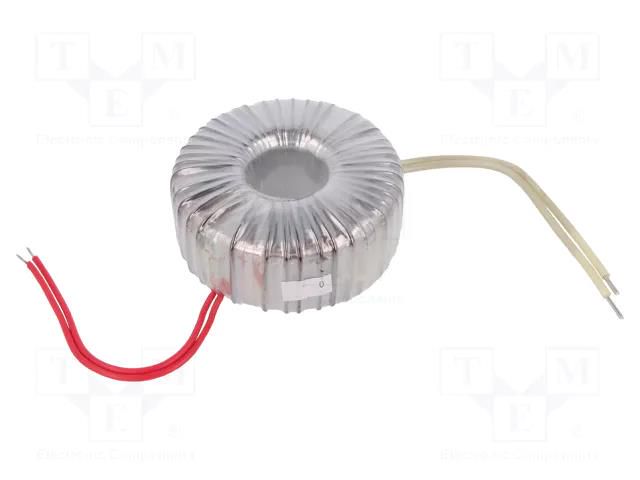Transformer: toroidal; 200VA; 230VAC; 12V; 16.67A; Leads: cables INDEL TST200W/12V