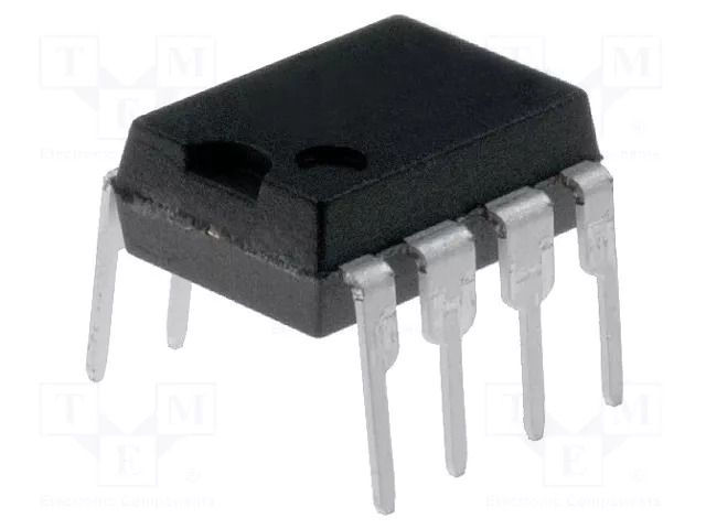 IC: driver; buck,flyback; AC/DC switcher,PWM controller; DIP7; 1A STMicroelectronics VIPER06HN