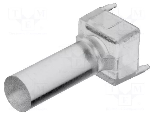 Fiber for LED; Ø3mm; L: 11.43mm; round; Front: flat BIVAR VLP-450-F