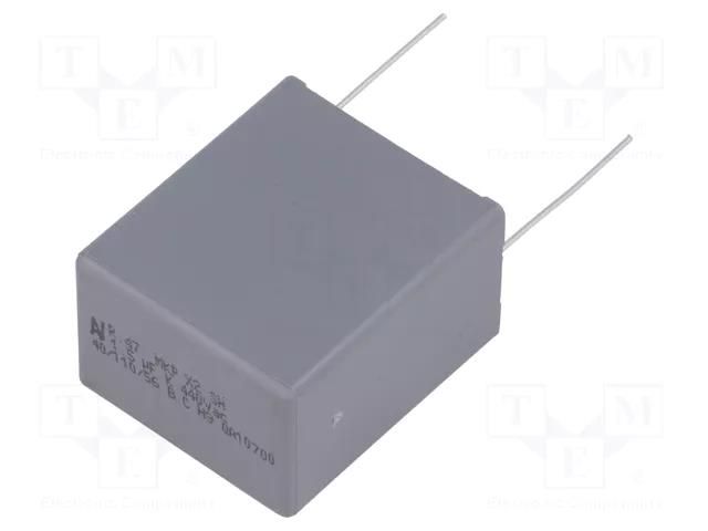 Capacitor: polypropylene; X2; R47 X2; 1.5uF; 32x22x37mm; THT; ±10% KEMET R474R41505001K