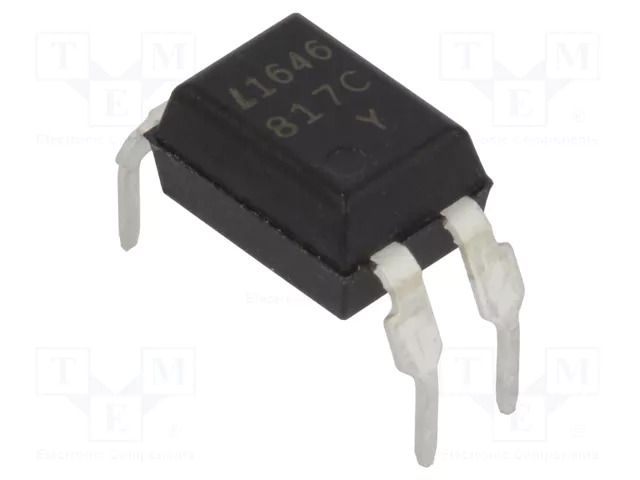 Optocoupler; THT; Ch: 1; OUT: transistor; Uinsul: 5kV; Uce: 35V; DIP4 LITEON LTV-817M-C