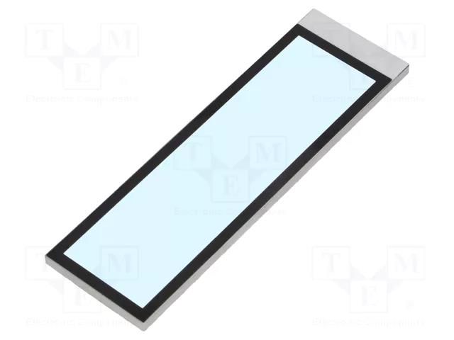 Backlight; LED; Dim: 75x22.86x2.5mm; white; 64.49x17.51mm DISPLAY ELEKTRONIK DELP-508-W