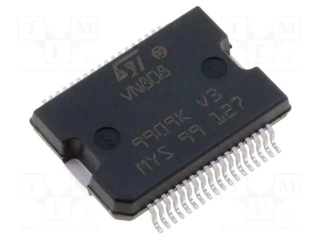 IC: power switch; high-side; 700mA; PowerSO36; 45V; tube STMicroelectronics VN808-E