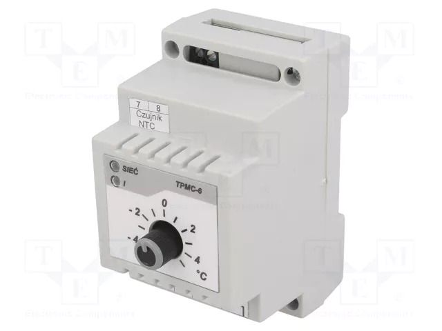 Module: regulator; NTC 47kOhm; temperature; -5÷5°C; NC,relay; TPMC ETRON TP-TPMC-6