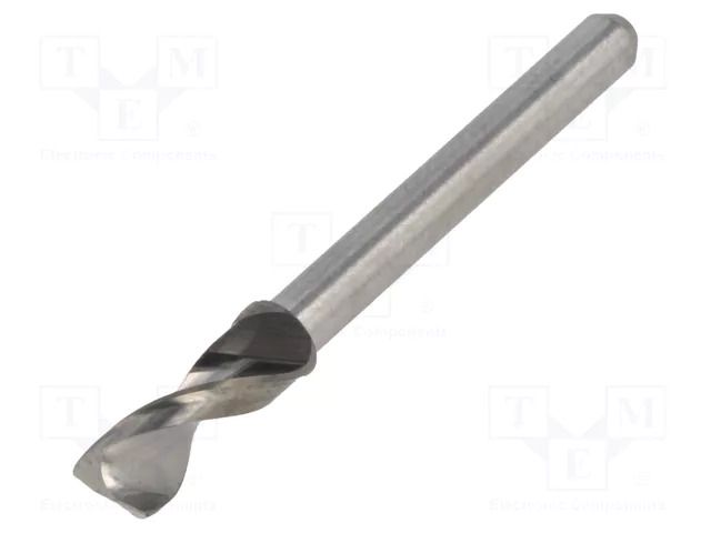 Drill bit; Ø: 4.2mm; L: 38.2mm; tungsten carbide; 1/8"; 3.175mm; PCB KEMMER PRAEZISION SM30-4.2
