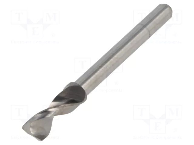 Drill bit; Ø: 4.15mm; L: 38.2mm; tungsten carbide; 1/8"; 3.175mm KEMMER PRAEZISION SM30-4.15