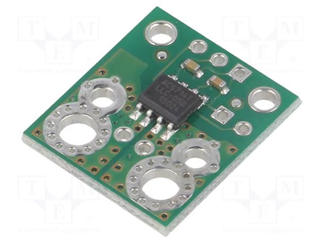 Sensor: current; 4.5÷5.5VDC; IC: ACS714; 17.8x20.3mm; -5÷5A POLOLU POLOLU-1185