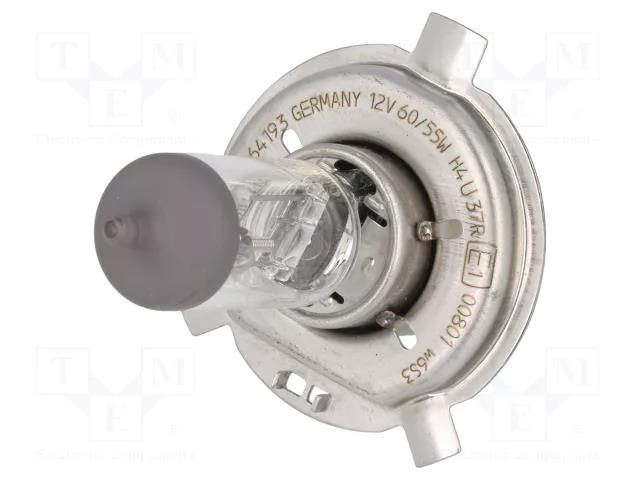 Filament lamp: automotive; P43t; 12V; 55W; ORIGINAL ams OSRAM H4-OSRAM