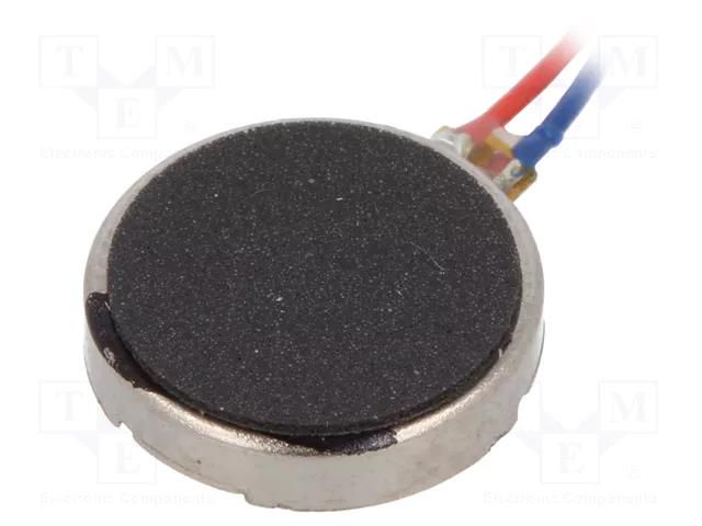 Motor: DC; vibration; 2.4÷3.5VDC; 120mA; 10x2mm; 14500rpm POLOLU POLOLU-1638