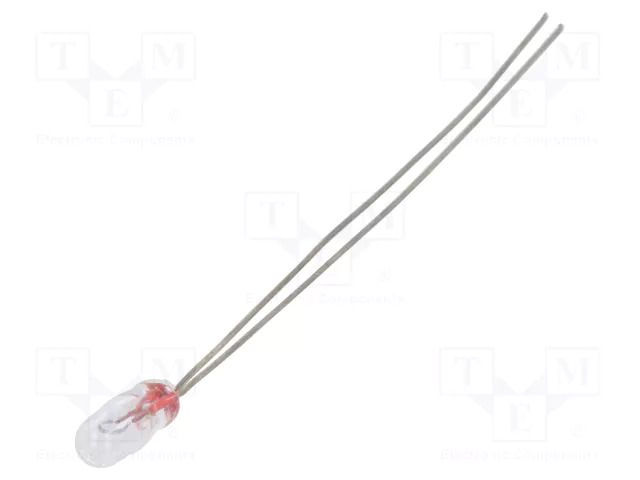Filament lamp: miniature; 5VDC; 60mA; Bulb: T3/4; Ø: 2.36mm; 100000h BRIGHTMASTER L10-5/60
