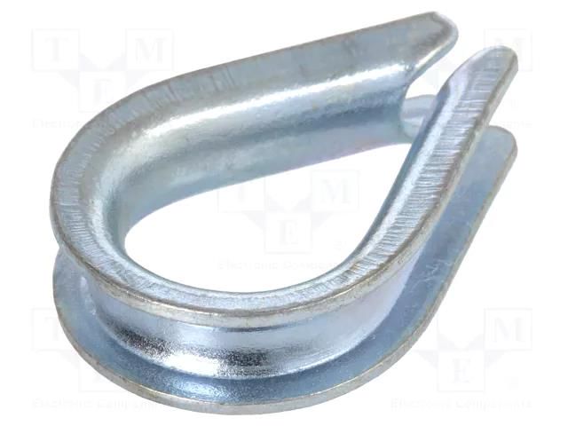 Thimble for rope; LIFELINE4 BERNSTEIN AG GM-KAUSZA-8MM