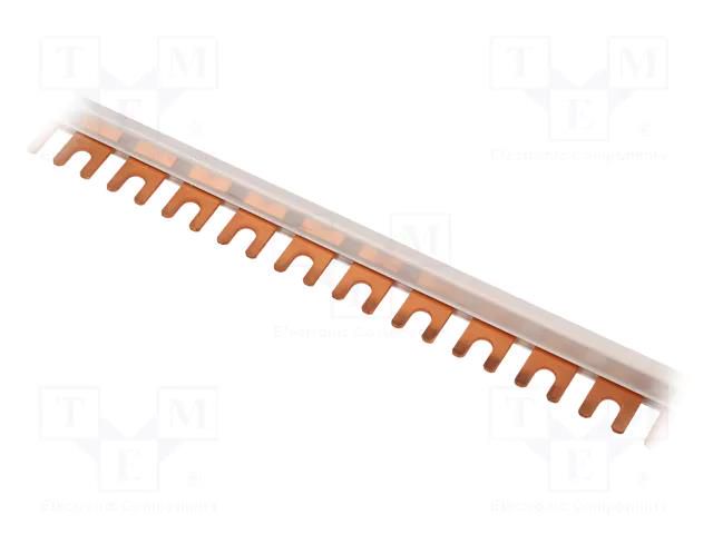 Busbar; 16mm2; Poles: 1; Urated: 240V,415V; Usurge rated: 4kV; fork EATON ELECTRIC Z-GV-16/1P-1TE