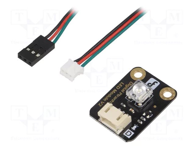 Module robotics: LED; Gravity; 3.3÷5VDC; Colour: green DFROBOT DF-DFR0031-G