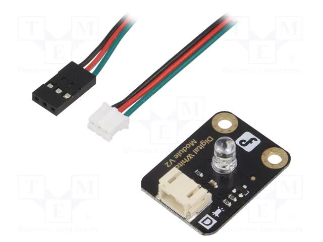 Module robotics: LED; Gravity; 3.3÷5VDC; Colour: white DFROBOT DF-DFR0021-W