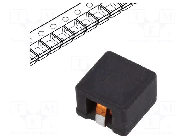 Inductor: wire; SMD; 0.24uH; Ioper: 24A; 0.93mΩ; ±30%; 6.9x6.9x4.7mm FERROCORE HCI0750-R24