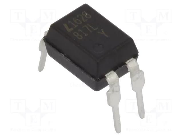 Optocoupler; THT; Ch: 1; OUT: transistor; Uinsul: 5kV; Uce: 35V; DIP4 LITEON LTV-817-L