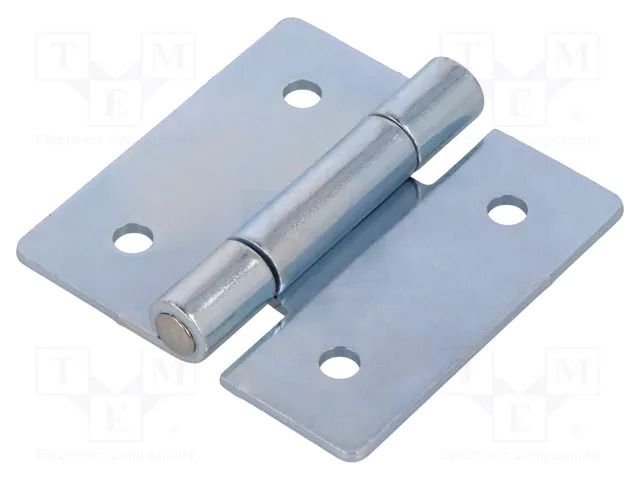 Hinge; Width: 60mm; stainless steel; H: 60mm; Holes pitch: 36/36mm ELESA+GANTER GN136-ST-60-60-B