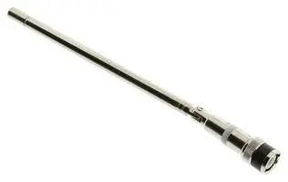 TELESCOPIC ANTENNA, SWIVEL BASE W/ BNC PLUG 72-6601