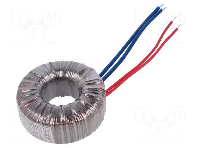 Transformer: toroidal; for halogen lamps; 60VA; 230VAC; 11.5V INDEL TSTH60W