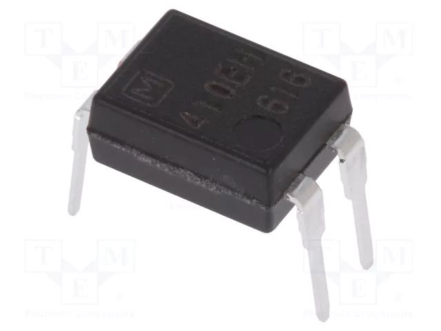 Relay: solid state; Ucntrl: 1.25VDC; Icntrl max: 3mA; 130mA; 18Ω PANASONIC AQY410EH