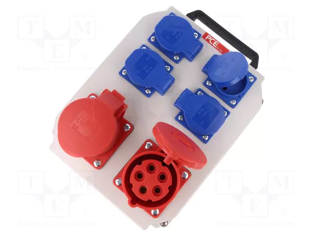 Electric switchboard; IP54; portable PCE 90EKO006