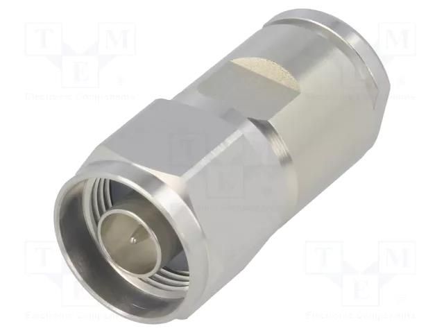 Connector: N; plug; male; CNT; straight; 50Ω; clamp; for cable CommScope 300BPNM-C