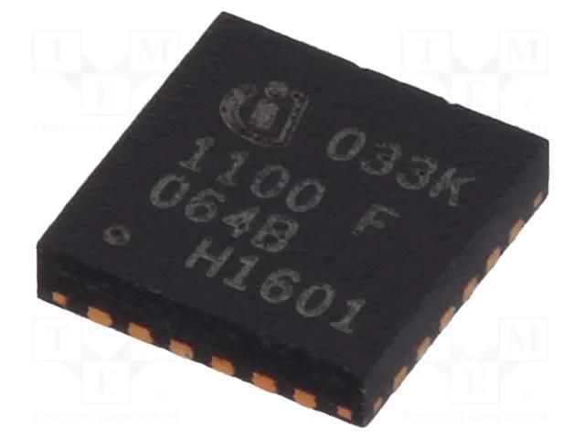 IC: ARM microcontroller; PG-VQFN-24; 16kBSRAM,64kBFLASH; XMC1100 INFINEON TECHNOLOGIES 1100Q024F0064AB1