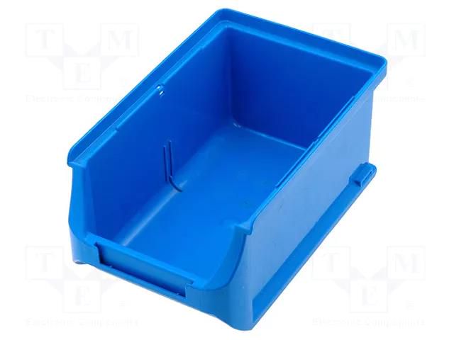 Container: cuvette; plastic; blue; 102x160x75mm; ProfiPlus Box 2 ALLIT AG W-456204