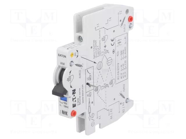 Auxiliary contacts; DPDT; for DIN rail mounting EATON ELECTRIC Z-NHK